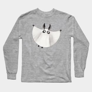 Halloween bat cute ghost Long Sleeve T-Shirt